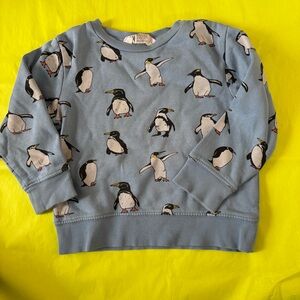 Penguin sweatshirt for kids!